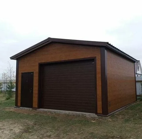 Гараж сендвич панели заказать сделать